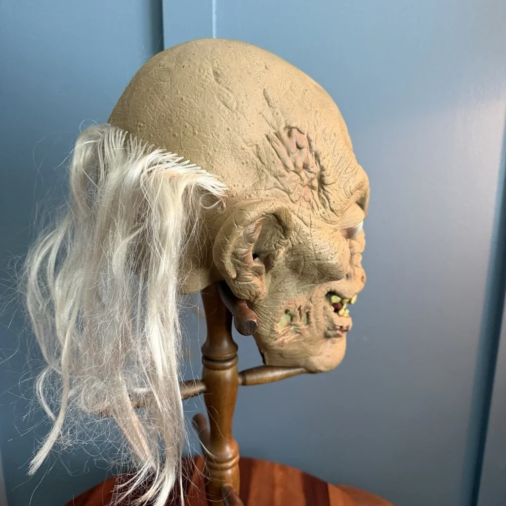 Vintage 90's Tales From the Crypt Keeper Latex Mask Halloween Horror Creepy